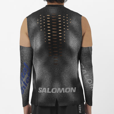 Salomon Arm Sleeves Mental Deep Black White
