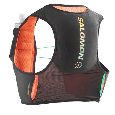 Salomon Sense Pro 6 Limited Court Black Nasturti