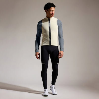 Gore Wear Spinshift Thermo Longsleeve Jersey Herren Tech Beige Lab Graphite