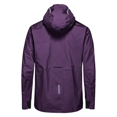 Gore Wear Concurve GORE-TEX Logo Jacket Herren Purple Indigo Grey