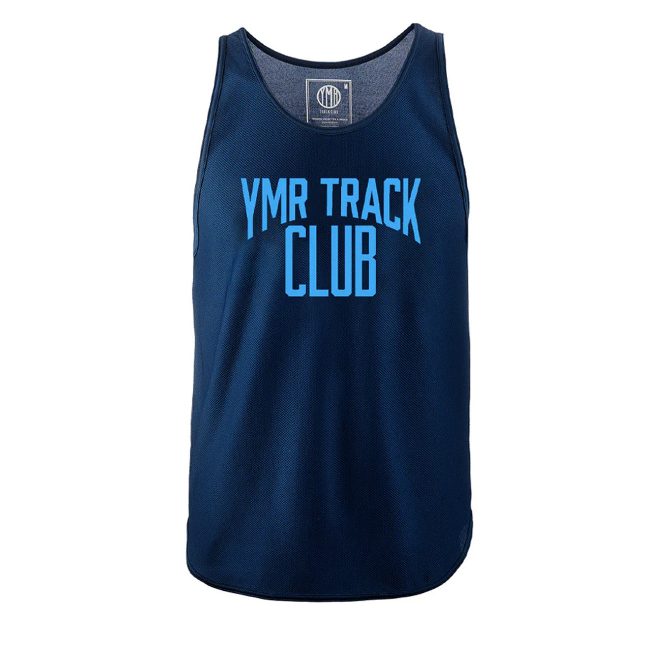 YMR Track Club Änggarden Men's Singlet Navy Blue