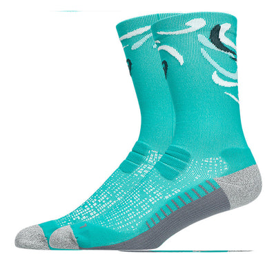 Asics Performance Run Crew Socks Wave Teal
