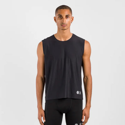 Optimistic Runners Ripstop Tank Top Black