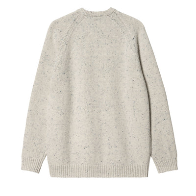 Carhartt WIP Anglistic Sweater Herren Speckled Salt