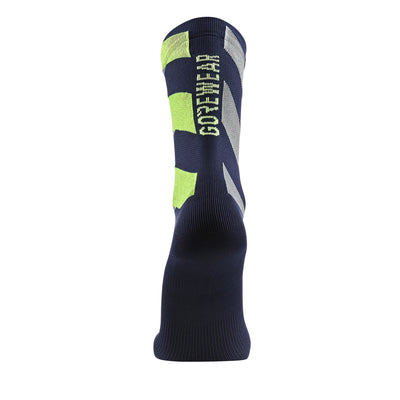 Gore Wear Essential Signal Socks Orbit Blue Lab Gray