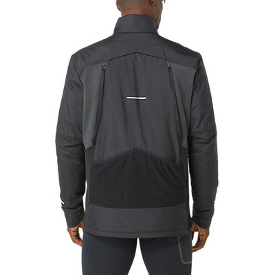 Asics Winter Run Jacket Herren Performance Black Graphite Grey