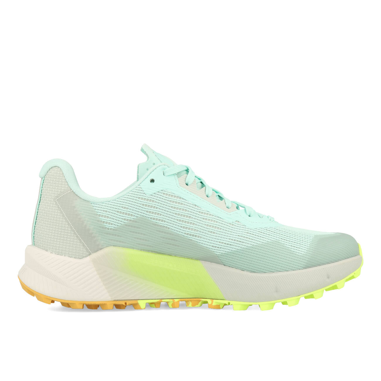 adidas Terrex Agravic Flow 2 GTX W Damen Semi Flash Aqua Wonder Silver Lucid Clementine