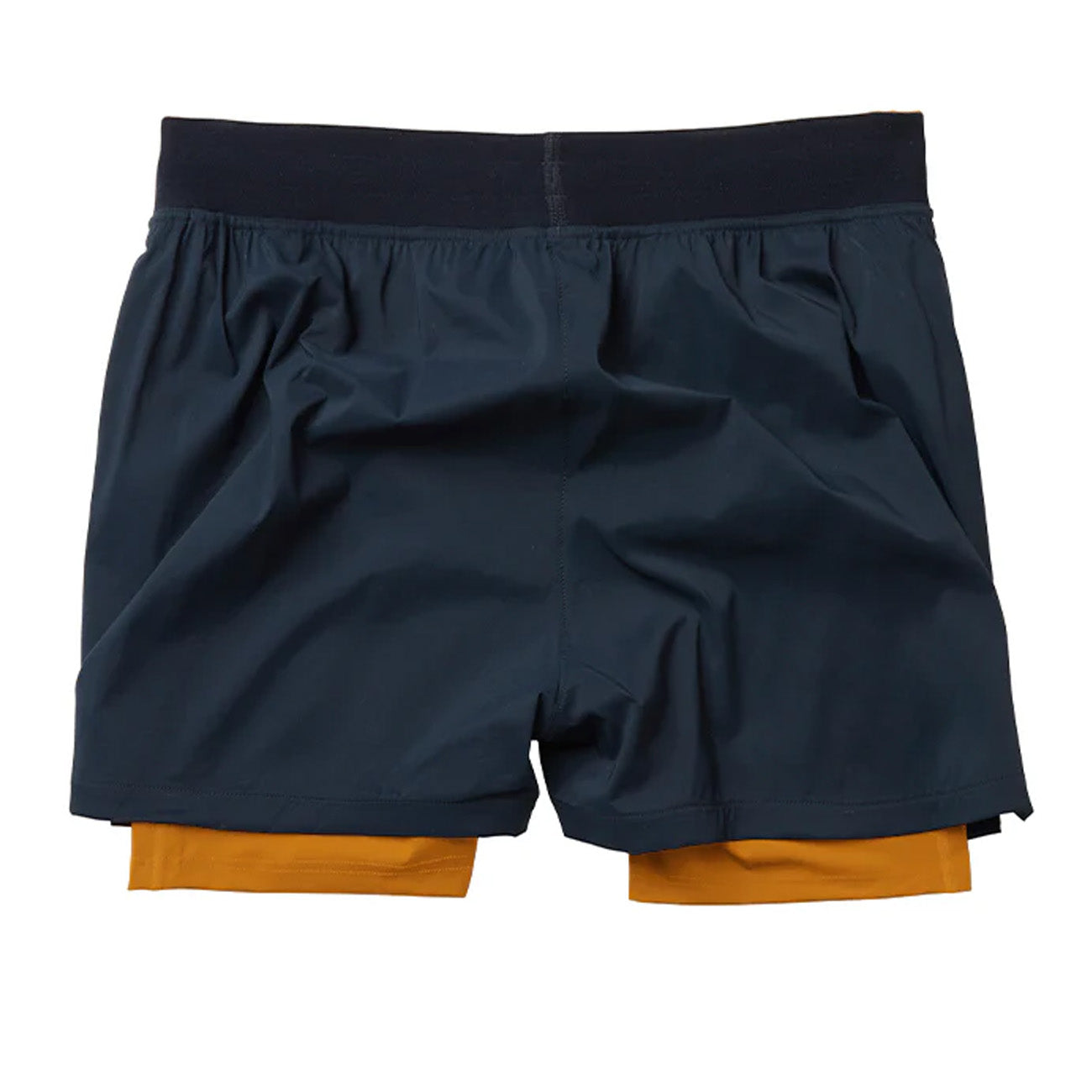 YMR Track Club Station 2-1 Shorts Navy Ochre