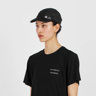 Optimistic Runners Nylon Cap Black