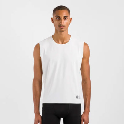 Optimistic Runners Ripstop Tank Top White