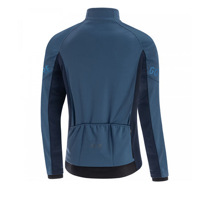 Gore Wear C3 GTX Infinium Thermo Jacket Herren Deep Water Blue Orbit Blue