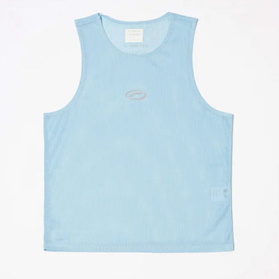 Optimistic Runners Mesh Singlet Blue