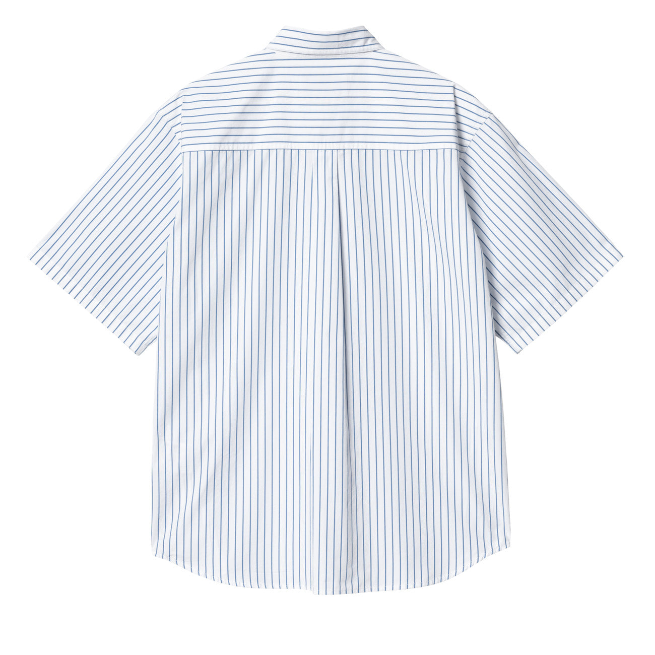 Carhartt WIP S/S Linus Shirt Linus Stripe Bleach White