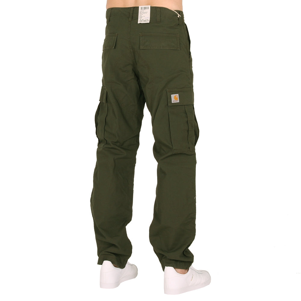 Carhartt WIP Regular Cargo Pant Herren Ripstop Cypress Rinsed