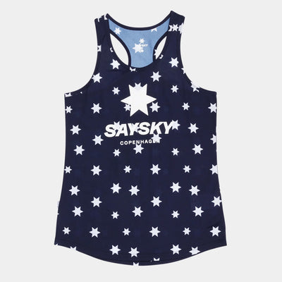 Saysky W Star Combat Singlet Blue White