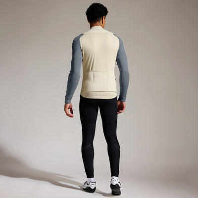 Gore Wear Spinshift Thermo Longsleeve Jersey Herren Tech Beige Lab Graphite