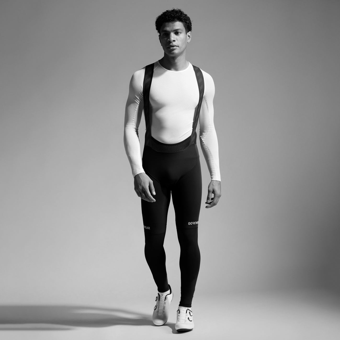 Gore Wear Spinshift Thermo Bib Tights+ Herren Black Neon Yellow