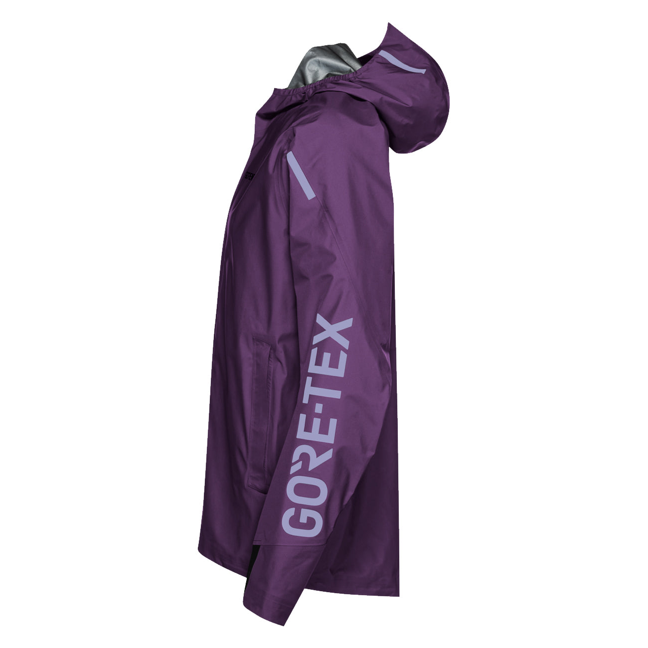 Gore Wear Concurve GORE-TEX Logo Jacket Herren Purple Indigo Grey