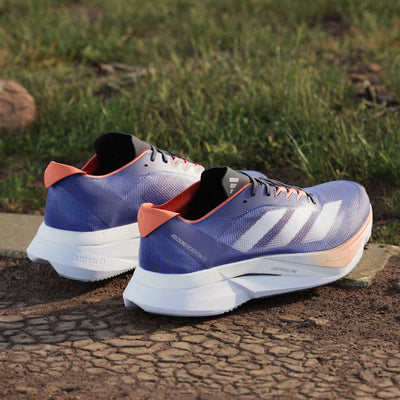 adidas Boston 12 Herren Lucid Blue White Orange