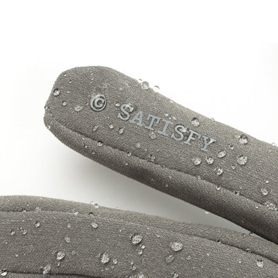 Satisfy Running Coffeethermal Gloves Dark Natural