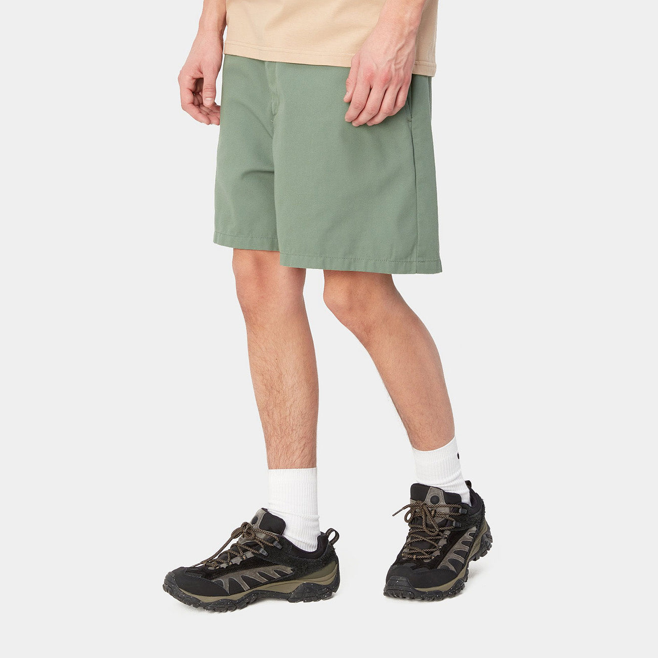 Carhartt WIP Sandler Short Herren Park Rinsed