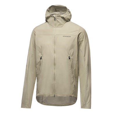 Gore Wear Fernflow Hooded Windbreaker Herren Tech Beige