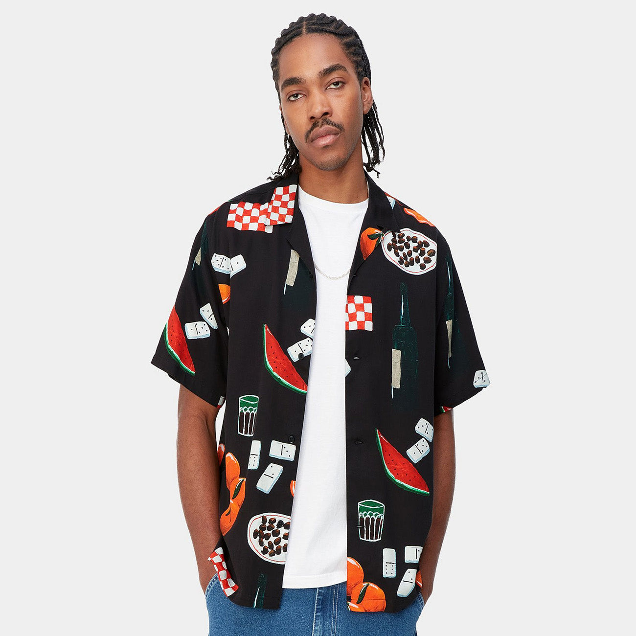 Carhartt WIP S/S Isis Marie Dinner Shirt Black