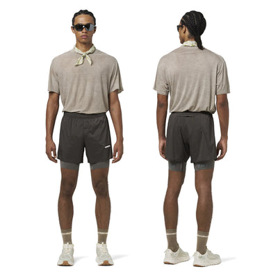 Satisfy Running Coffeethermal 8 Shorts Quicksand