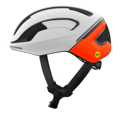 POC Omne Beacon MIPS Hydrogen White Fluo Orange