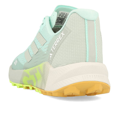 adidas Terrex Agravic Flow 2 GTX W Damen Semi Flash Aqua Wonder Silver Lucid Clementine