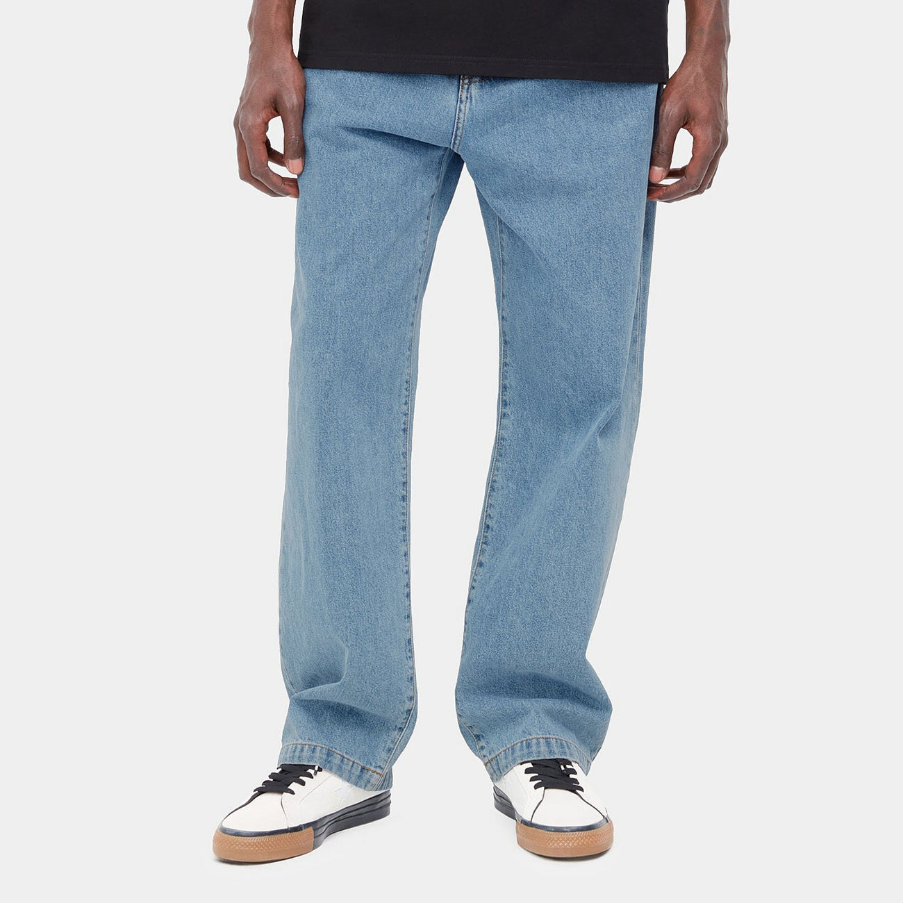 Carhartt WIP Landon Pant Herren Blue Heavy Stone Wash