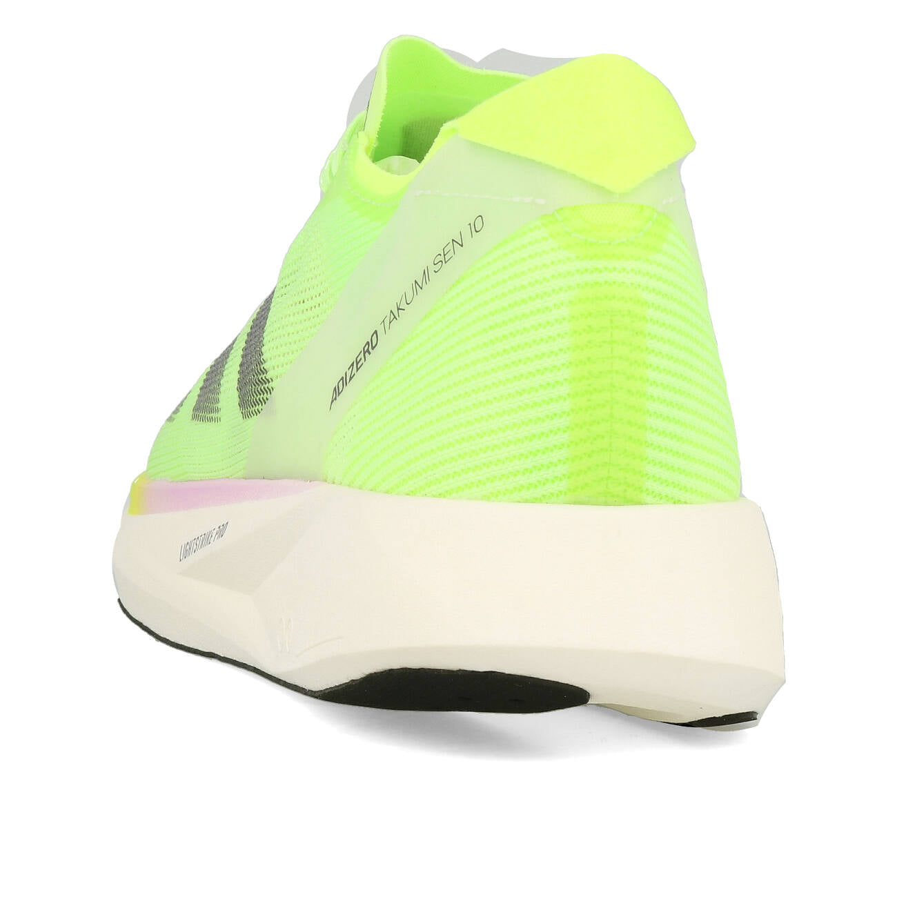 adidas Adizero Takumi Sen 10 Green Spark Aurora Met. Lucid Lemon