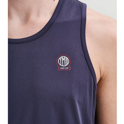 YMR Track Club Bäckaryd Men's Singlet Navy