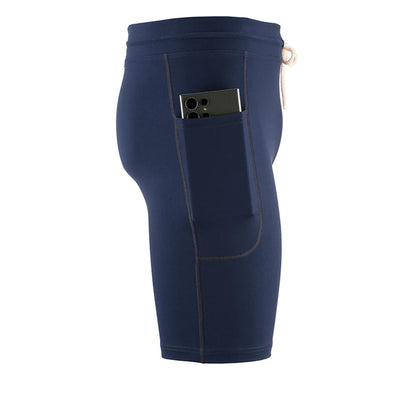 YMR Track Club Bäckaryd Men's Mid Tights Navy