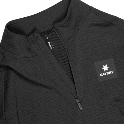 Saysky Blaze Half Zip Light Weight Fleece Black