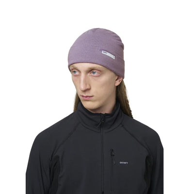 Satisfy Running Cloud Merino Hat Beanie Dusk