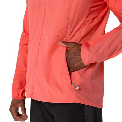 Asics Road Packable Jacket Coral Reef