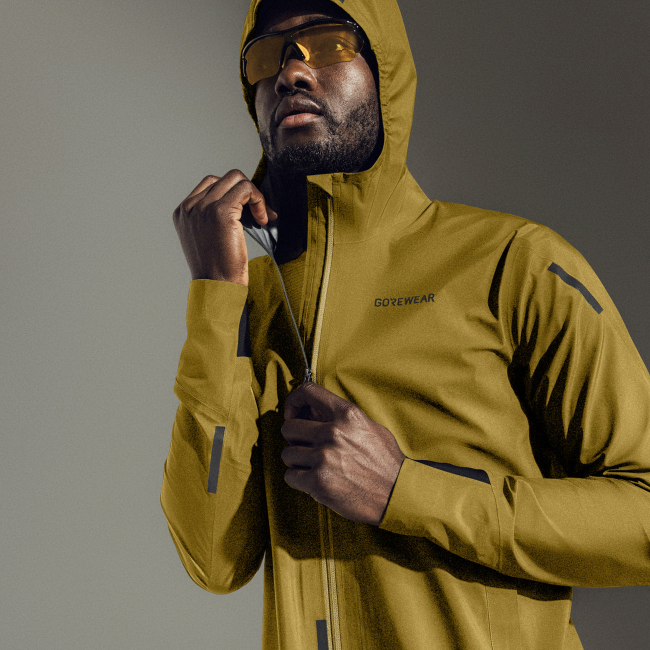 Gore Wear Concurve GORE-TEX Jacket Herren Tuscan Sand