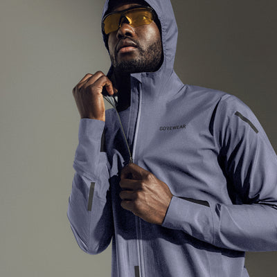 Gore Wear Concurve GORE-TEX Jacket Herren Amethyst Grey