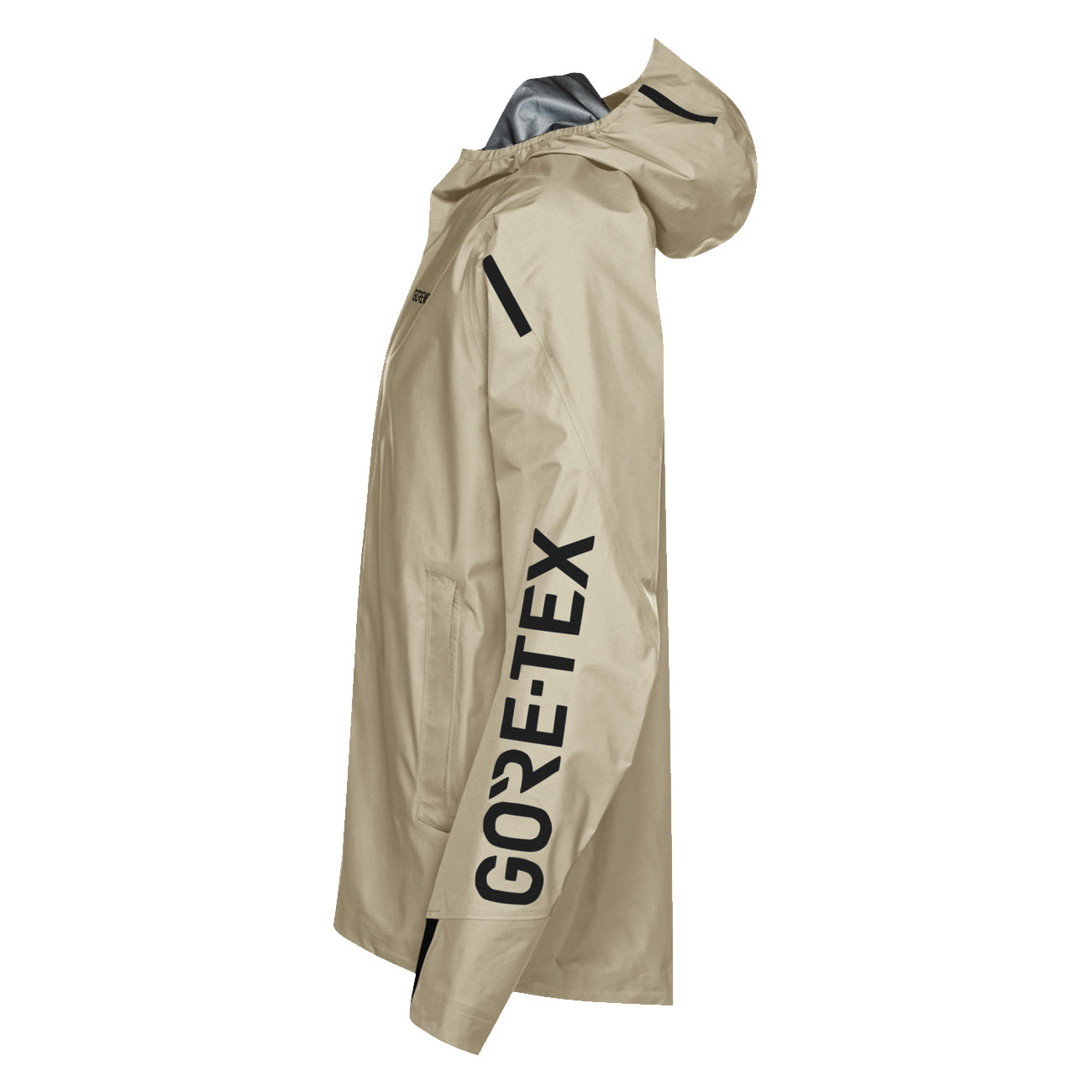 Gore Wear Concurve GORE-TEX Logo Jacket Herren Tech Beige Black