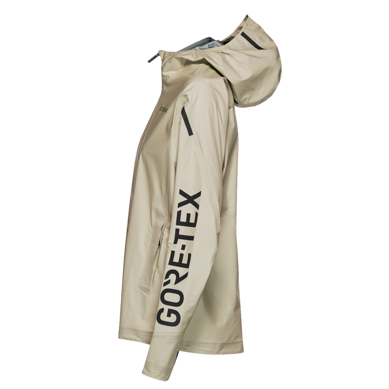 Gore Wear Concurve GORE-TEX Logo Jacket Damen Tech Beige Black
