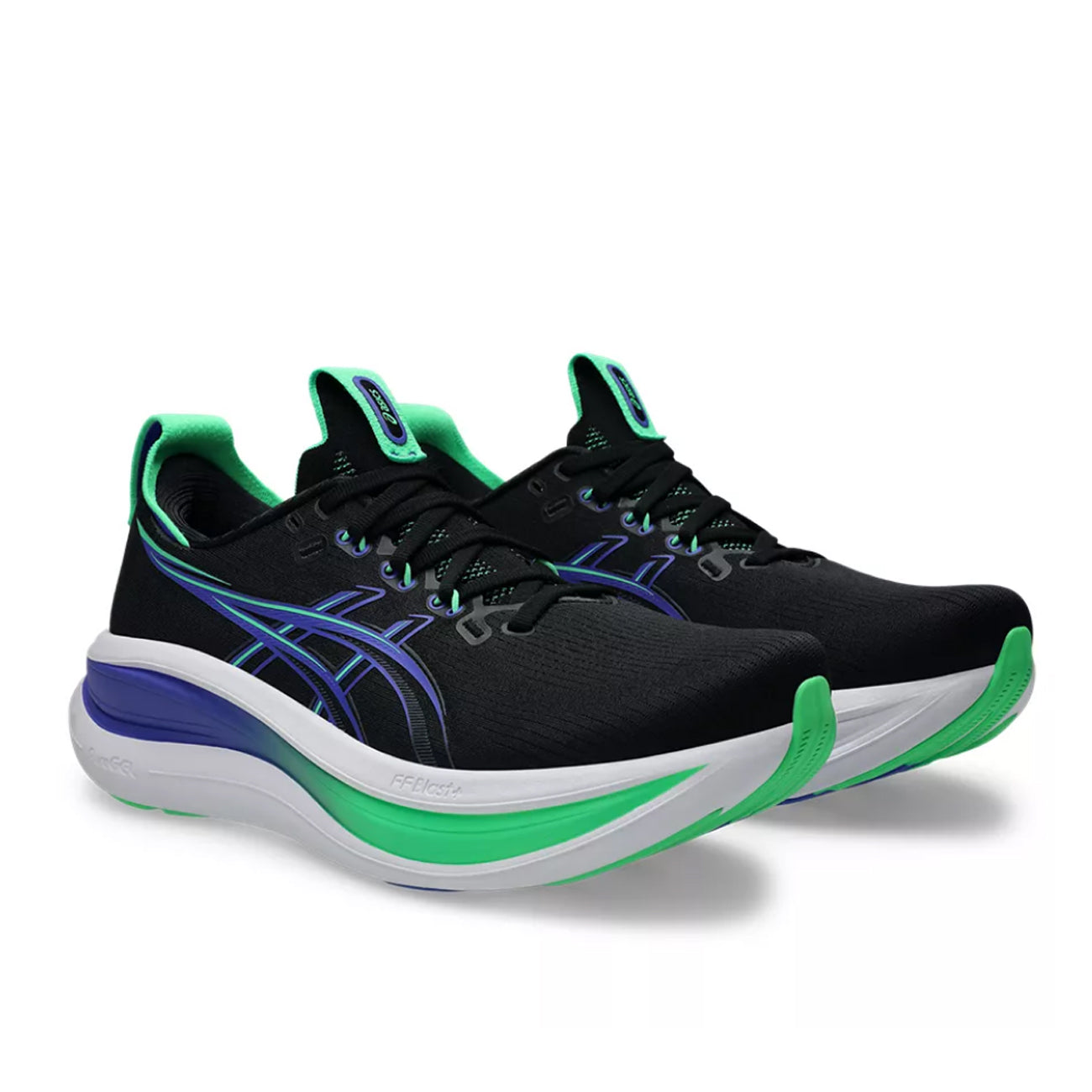 Asics Gel-Nimbus 28 Herren Black Cobald Burst