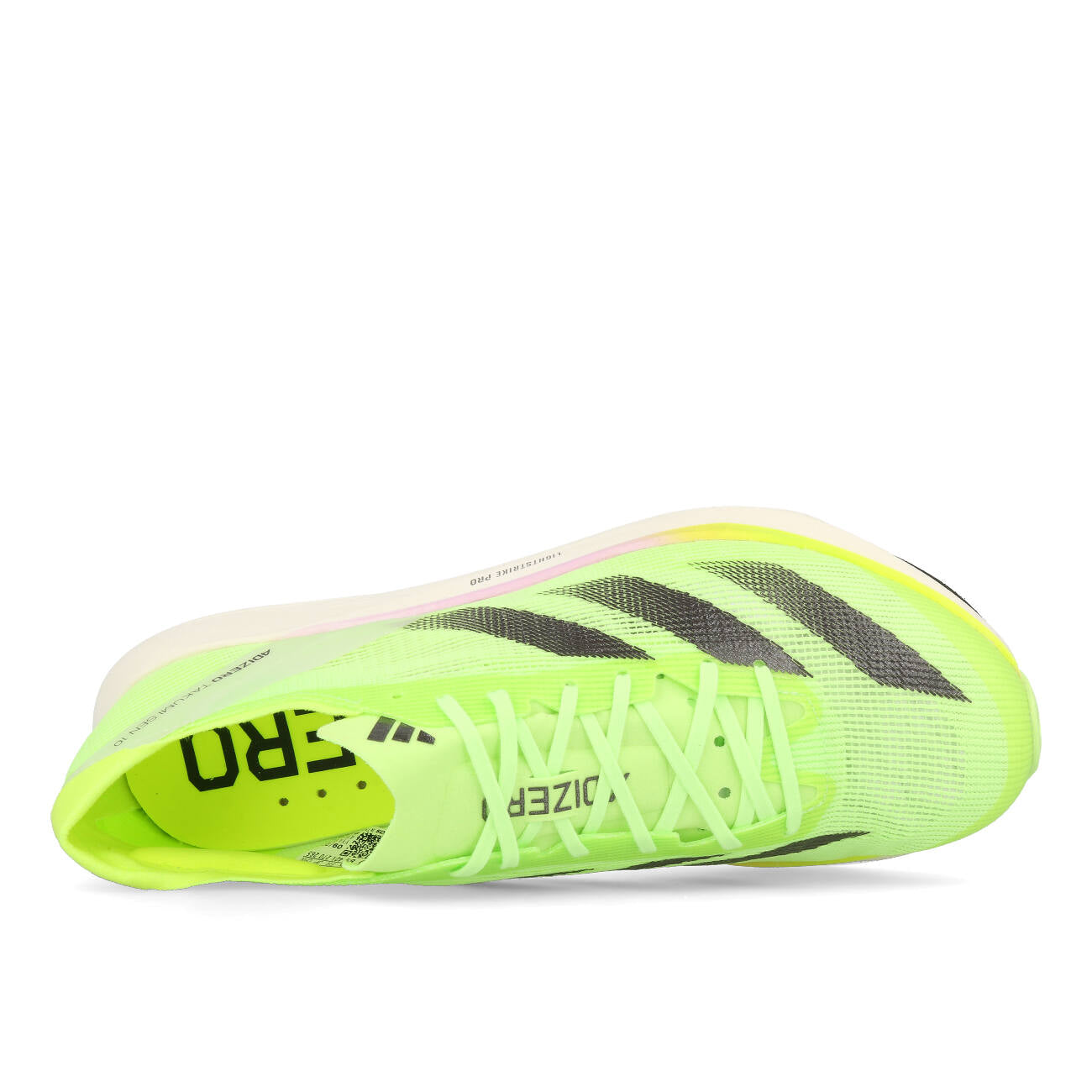 adidas Adizero Takumi Sen 10 Green Spark Aurora Met. Lucid Lemon