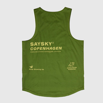 Saysky Statement Combat Singlet Green