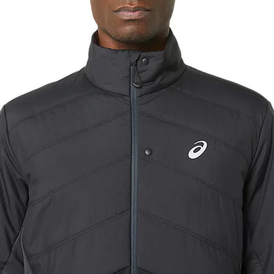 Asics Winter Run Jacket Herren Performance Black Graphite Grey