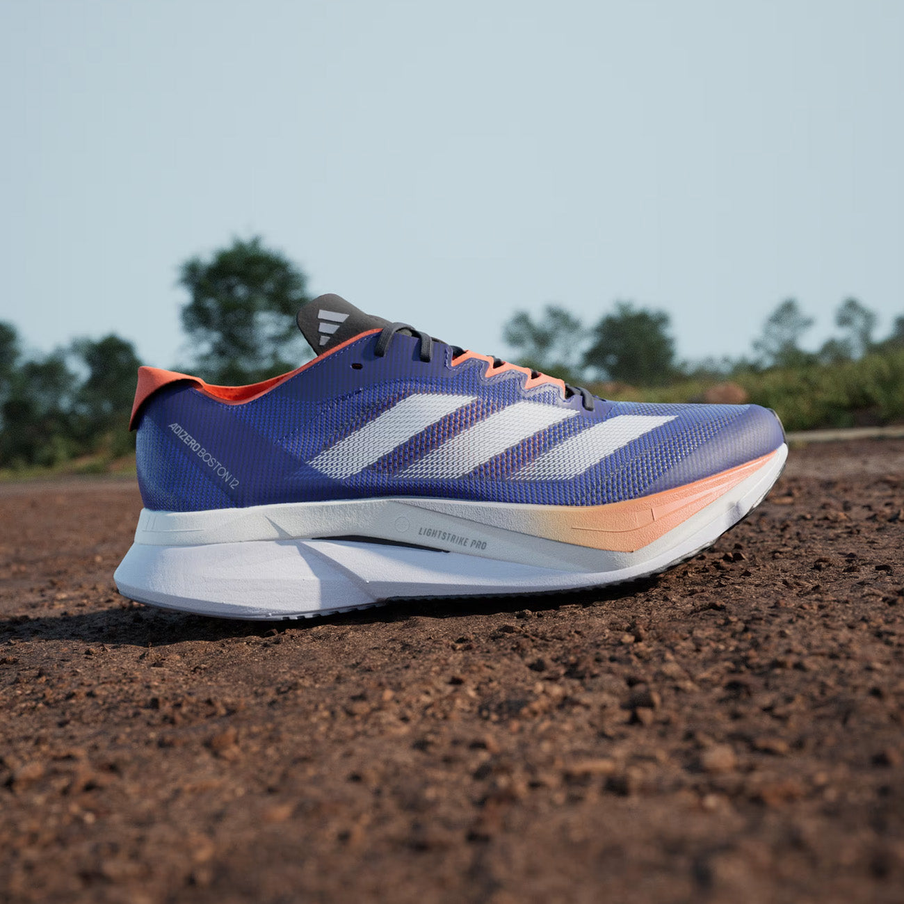 adidas Boston 12 Herren Lucid Blue White Orange
