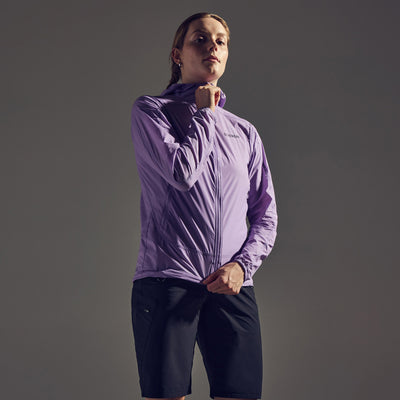 Gore Wear Fernflow Hooded Windbreaker Damen Scrub Purple