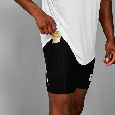 Saysky Flow+ Race Short Tights 7" Black