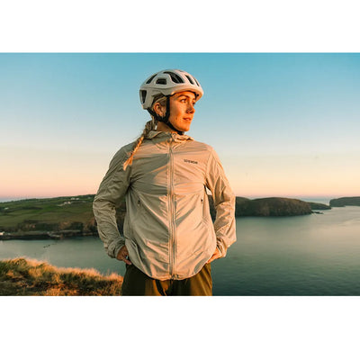 Gore Wear Fernflow Hooded Windbreaker Damen Tech Beige