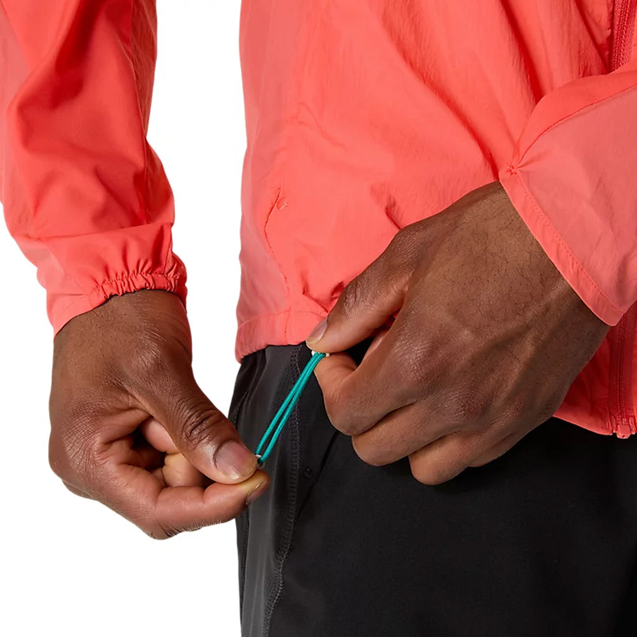 Asics Road Packable Jacket Coral Reef